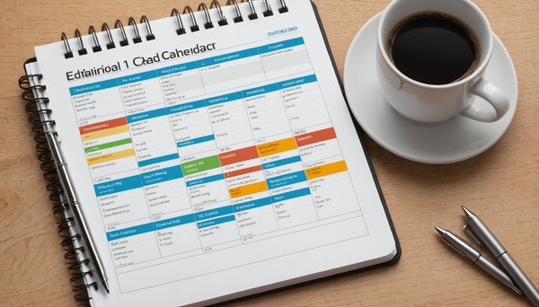 Élaborer un calendrier éditorial efficace grâce au webplanning